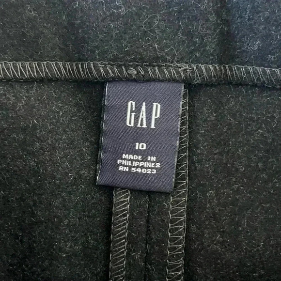 NWOT GAP Virgin Wool Mini Skirt W/ Front Half Zipper SIZE 10 - Picture 6 of 9